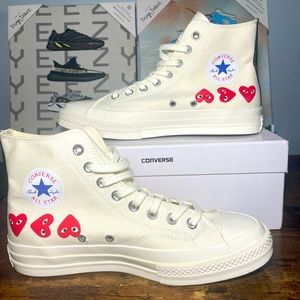 CONVERSE X COMME DES GARCONS PLAY ALL STAR CHUCK '70 HI